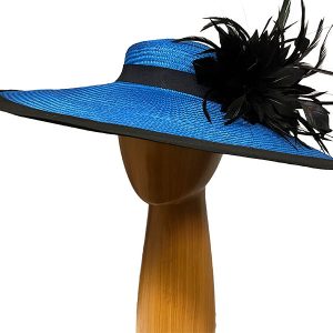 XL blue buntal hat